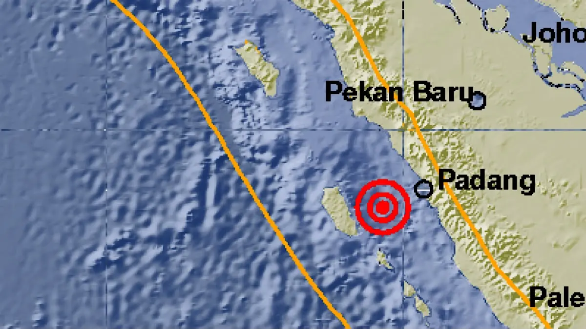 Gempa Sumatera Barat M 5,8 terjadi Selasa siang. BMKG memastikan gempa tidak berkaitan dengan NTT dan tidak berpotensi tsunami.(pinterest)