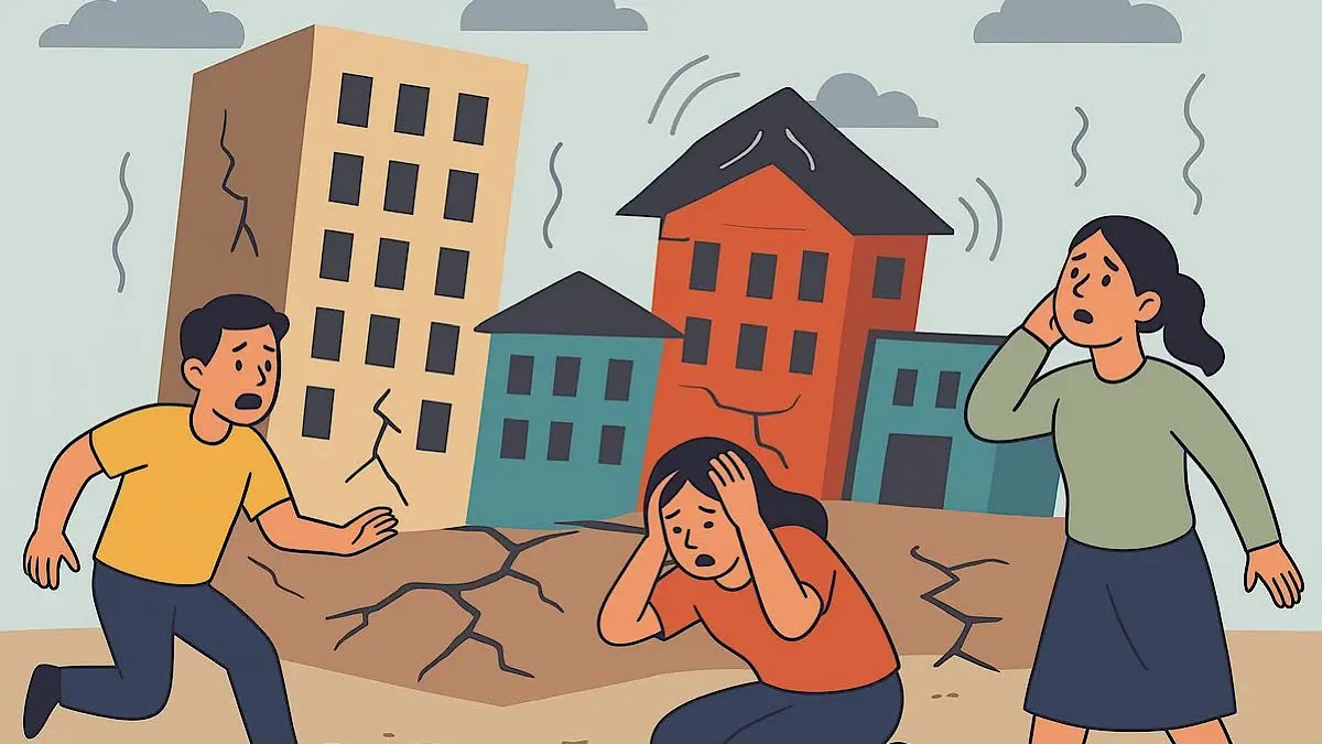 Gempa susulan NTT mencapai 2.928 kali dalam enam hari. Warga masih bertahan di tenda karena trauma dan takut kembali ke rumah.(pinterest)