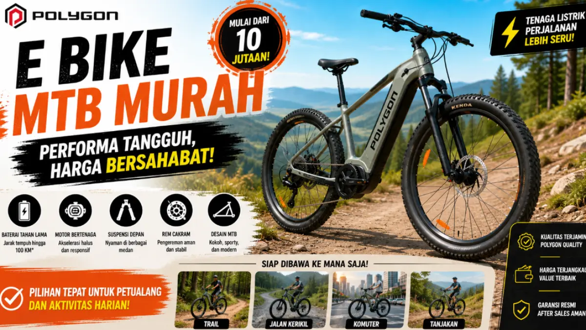 E Bike MTB Murah