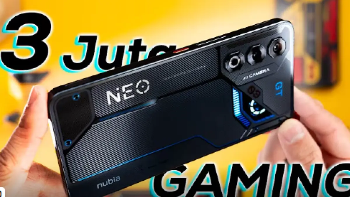 Nubia Neo 3 GT 5G dibanderol Rp2,99 juta dengan fitur gaming lengkap, tetapi kamera menjadi salah satu bagian yang dikorbankan.