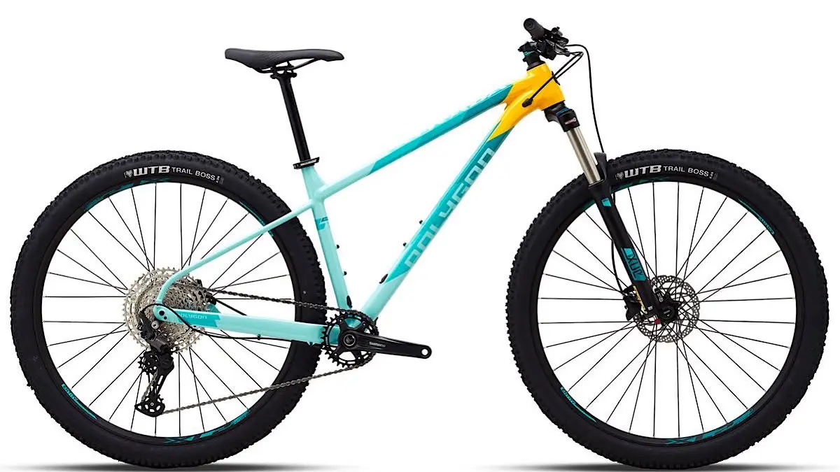 Polygon Xtrada 7 2026 mendapat SRAM Eagle 1x12 speed, fork air 120 mm, dropper 150 mm, roda 29 inci, dan UDH.(pinterest)
