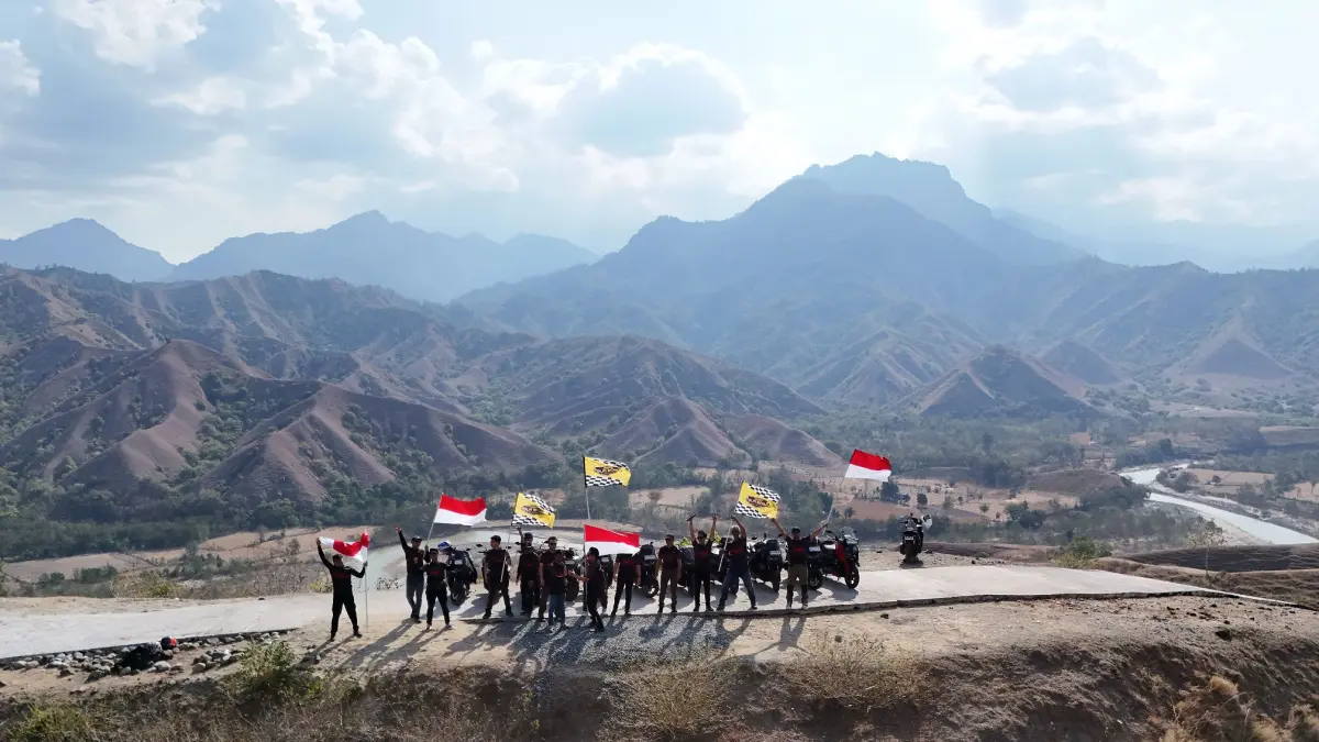 Puncak Lembah Olon 3. (Foto: Yamaha untuk Radar Tulungagung)