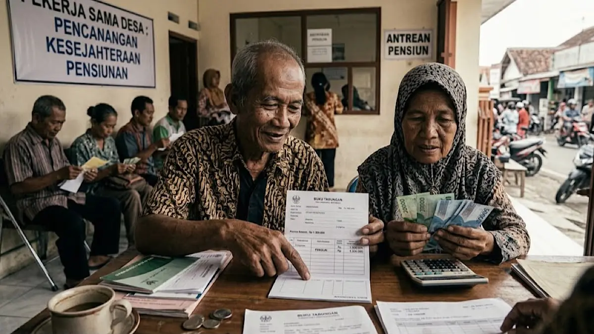 Kenaikan gaji pensiunan 2026 mulai 1 September belum memiliki aturan baru. Pembayaran masih mengacu pada ketentuan yang berlaku.(AI)
