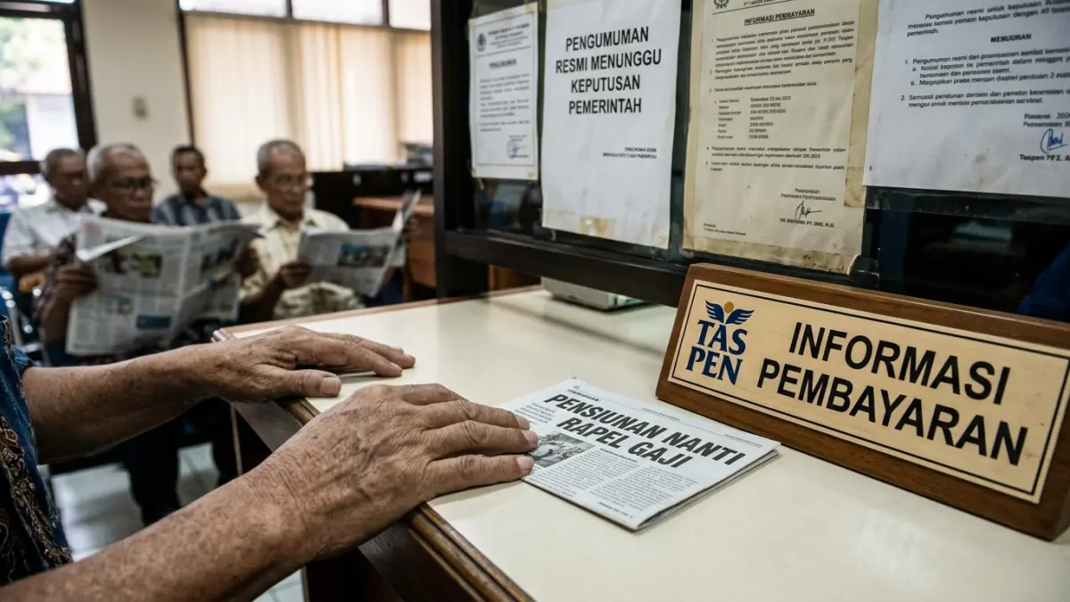 Rapel gaji pensiunan disebut cair 24 Agustus 2026. Taspen menyatakan belum ada pengumuman resmi soal penetapan tanggal pembayaran. (Youtube. com)