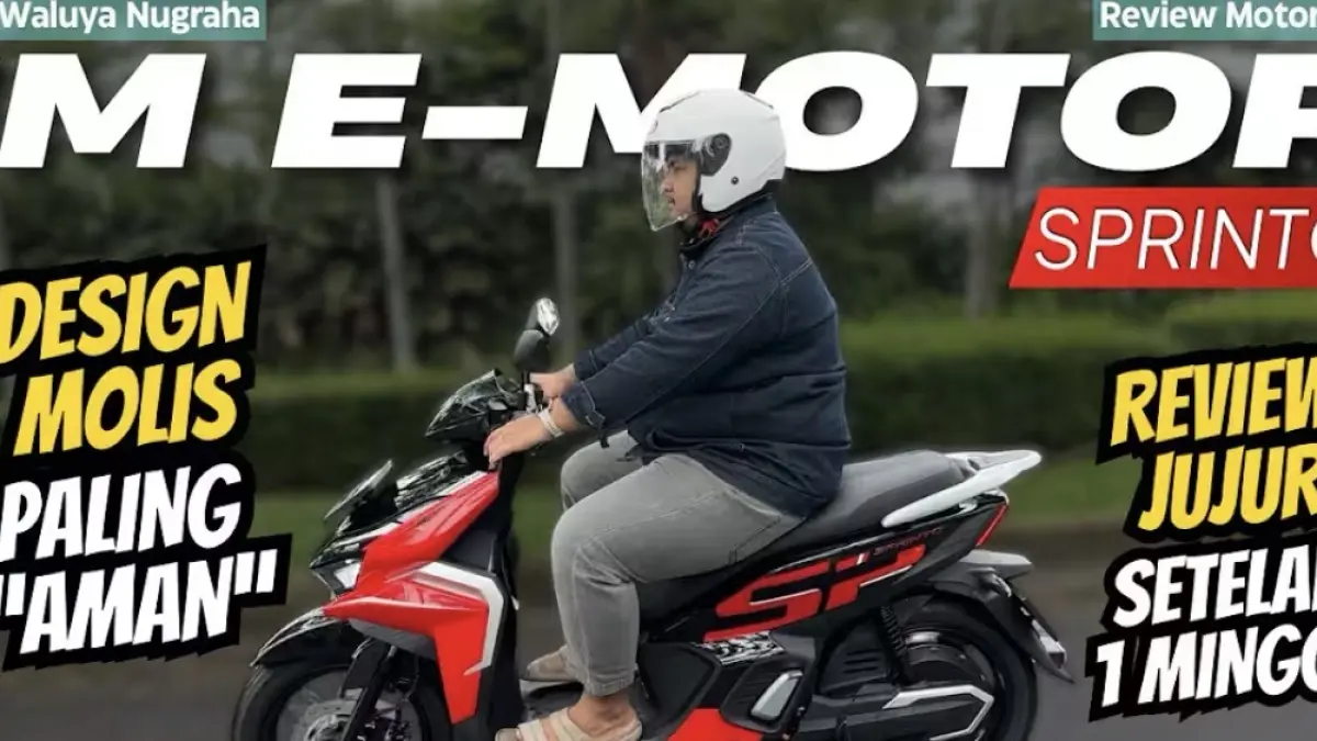 Cek hasil uji 300 km motor listrik Indomobil Emotor Sprinto. Simak ulasan lengkap performa, fitur fast charging, serta kelebihan dan kekurangannya.