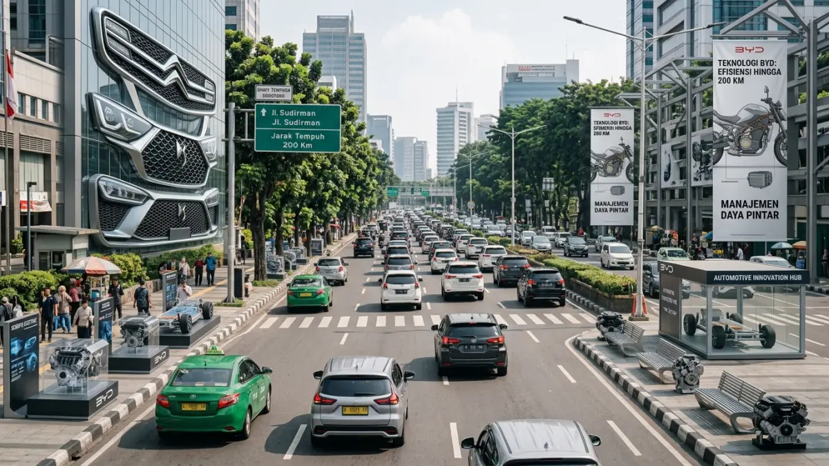Scorpio X1, motor listrik hasil kolaborasi Scorpio Electric dan BYD, diklaim mampu menempuh 200 km dengan baterai sekitar 4,8 kWh. (Youtube. com)