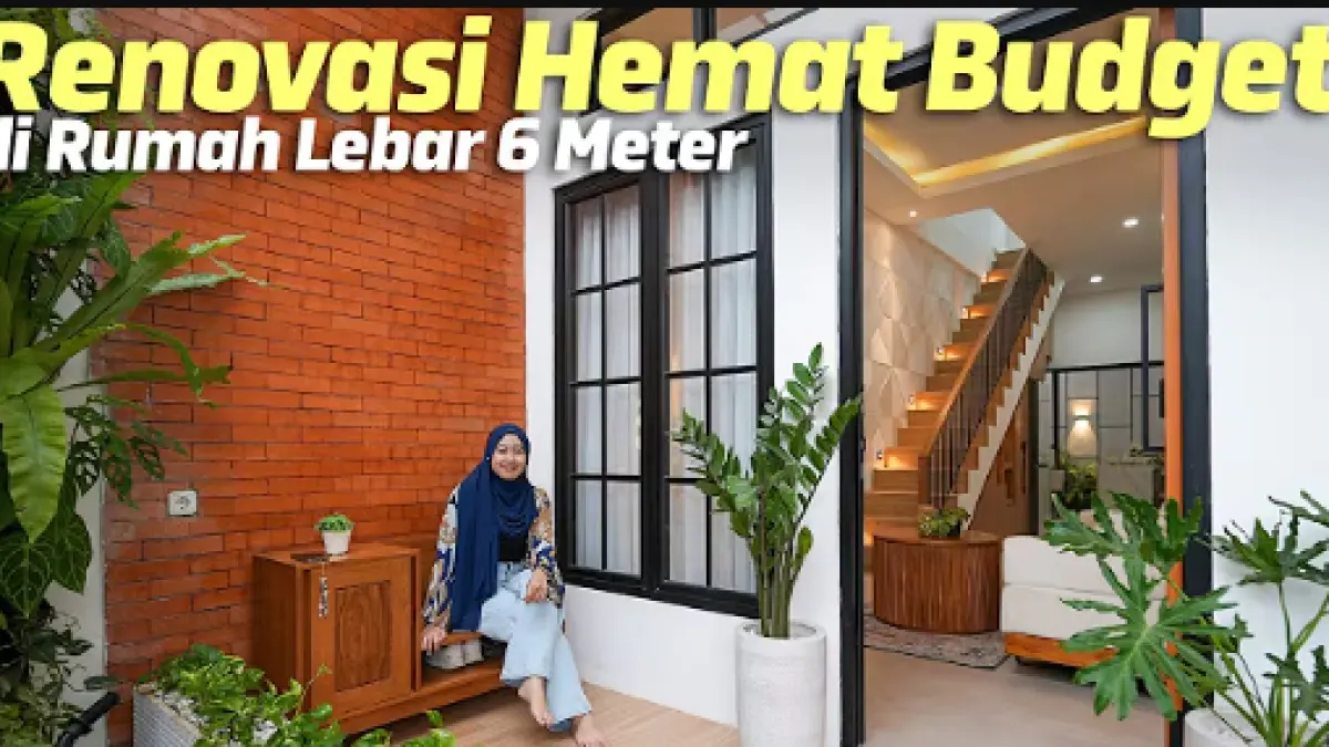 Renovasi rumah hemat Rp250 juta dilakukan Evi dengan mengubah rumah developer menjadi dua lantai tanpa jasa kontraktor.