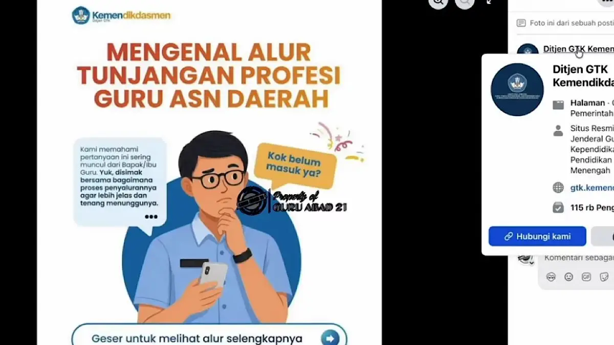 TPG Agustus belum cair hingga 26 Agustus? Simak alur penyaluran TPG, tahapan setelah SKTP terbit, dan kontak resmi Kemendikdasmen.(SC Youtube)