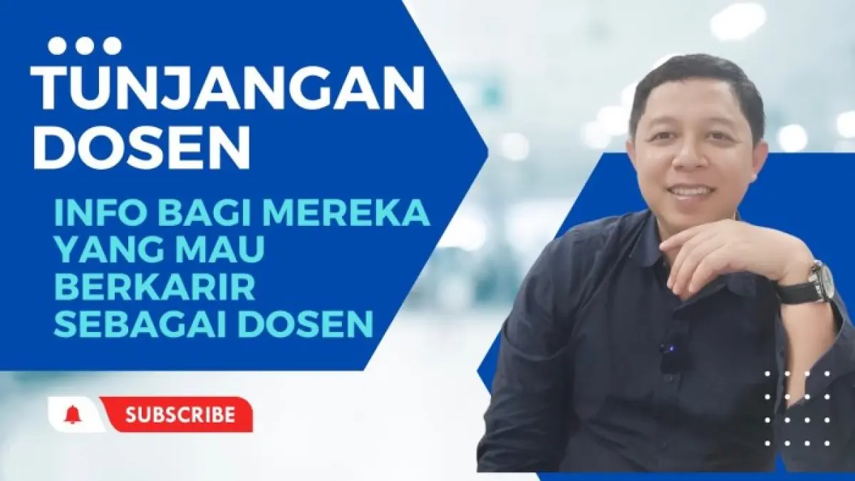 Penghasilan dosen tak hanya berasal dari gaji. Ada tunjangan sertifikasi, kinerja, kehormatan Profesor, hingga tugas tambahan.
