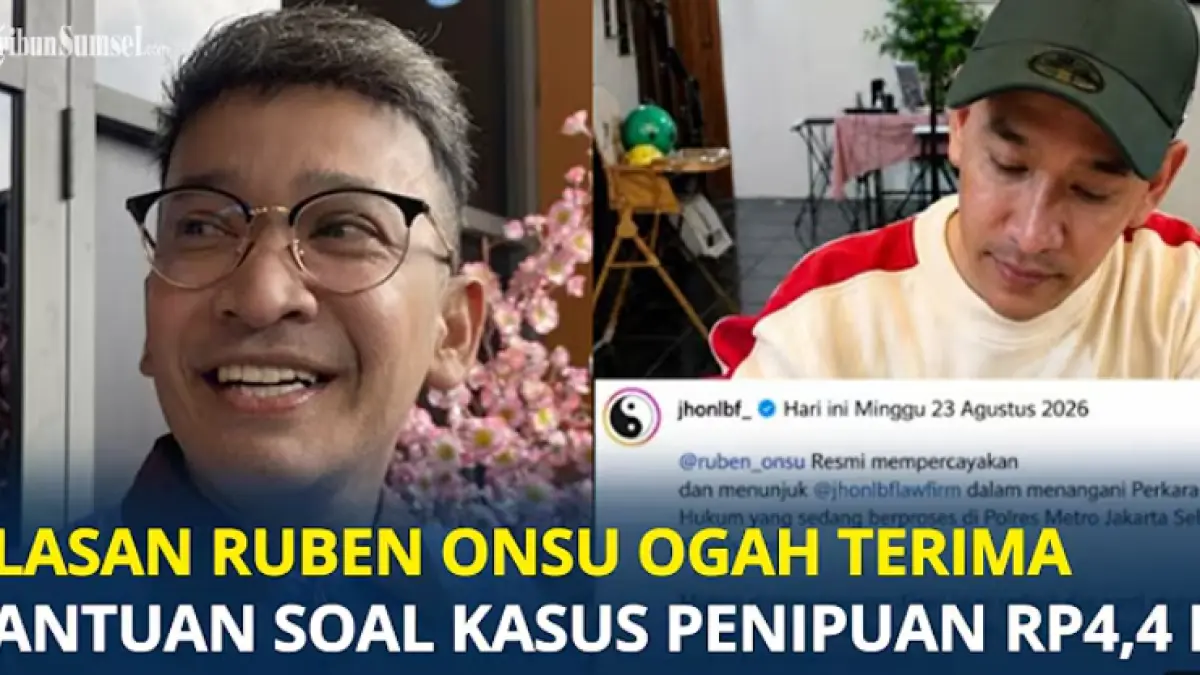 Ruben Onsu menolak bantuan rekan artis untuk membayar ganti rugi Rp4,4 miliar. Kuasa hukum ungkap alasan Ruben memilih berusaha sendiri.