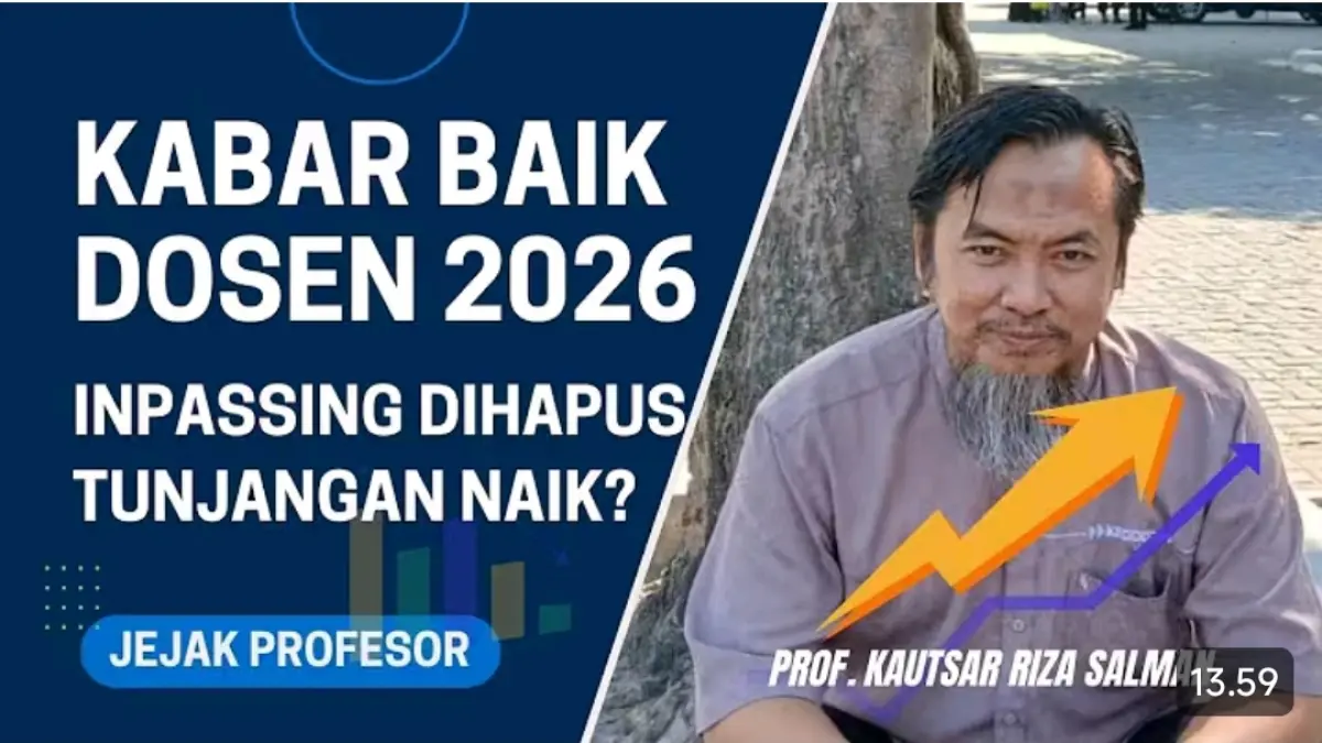 Tunjangan profesi dosen non-ASN 2026 menggunakan mekanisme baru. Impassing dihentikan dan penyetaraan mengacu jabatan serta masa kerja akademik.