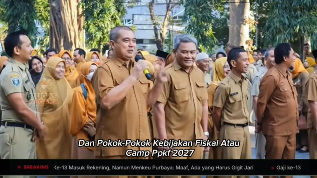 Ilustrasi PNS atau aparatur sipil negara. Kenaikan gaji PNS 2027 belum ditetapkan dan masih menunggu pembahasan RAPBN 2027.