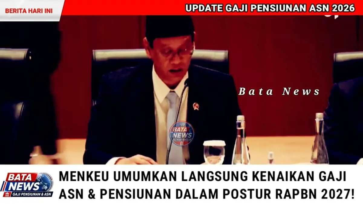 Pemerintah memaparkan proyeksi ekonomi dan RAPBN 2027 dalam konferensi pers. Ekonomi Indonesia 2027 ditargetkan tumbuh sekitar 6 persen.
