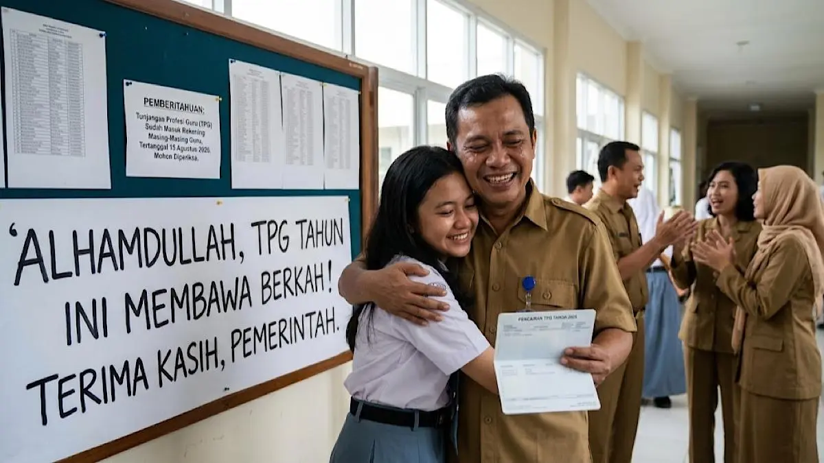 TPG Juli dan Agustus 2026 disebut sudah mulai cair bertahap. Guru yang belum menerima diminta mengecek Info GTK dan status SKTP.(gemini AI)
