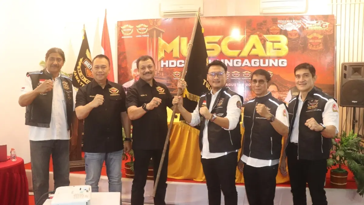 Muscab HDCI Tulungagung menetapkan Dicky Musawan jadi ketua cabang Tulungagung. (SANDY YUWANA)