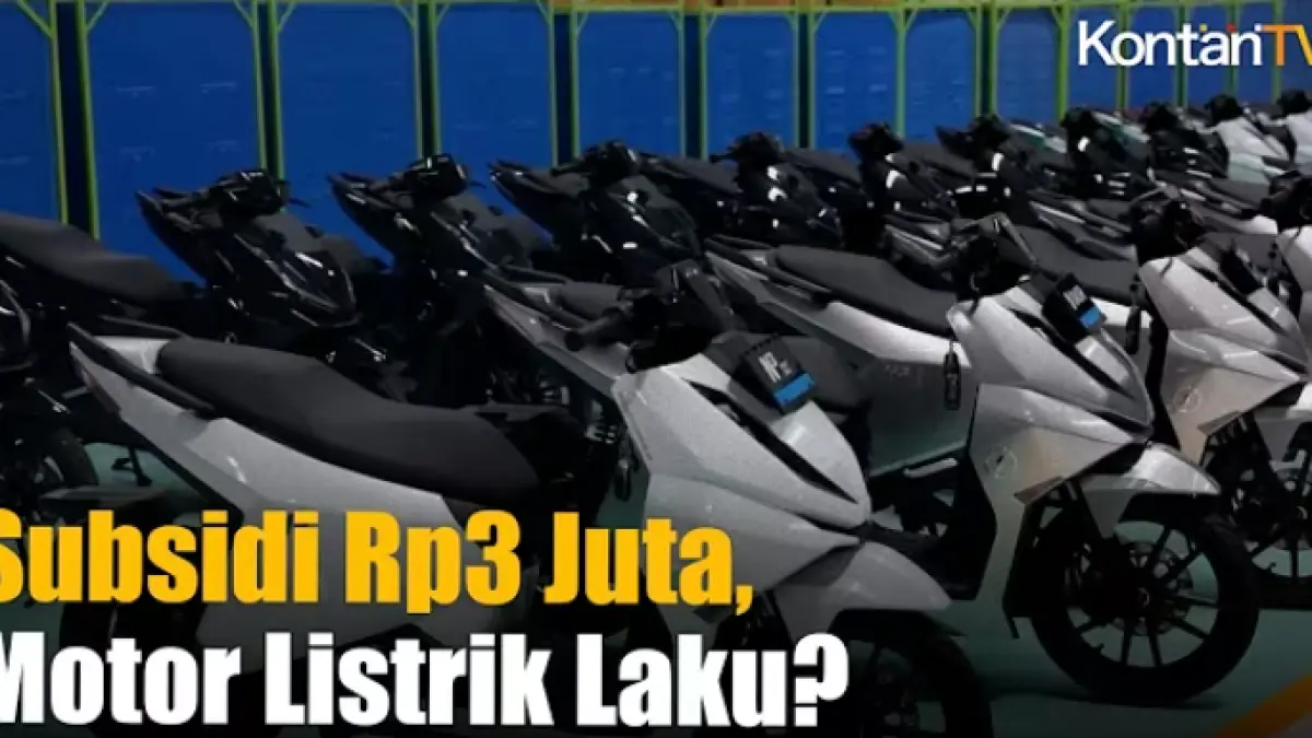 Anggaran insentif motor listrik Rp3 T diprediksi cuma terserap 10% pada 2026. Keterbatasan produksi dan nilai insentif Rp3 juta jadi pemicu.