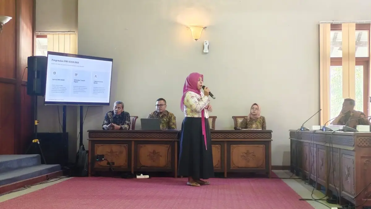 Launching hari kedua dilaksanakan, Kamis (20/8) bertempat di Ruang Rapat Prajamukti Setda Kabupaten Tulungagung. (BKPSDM Tulungagung)