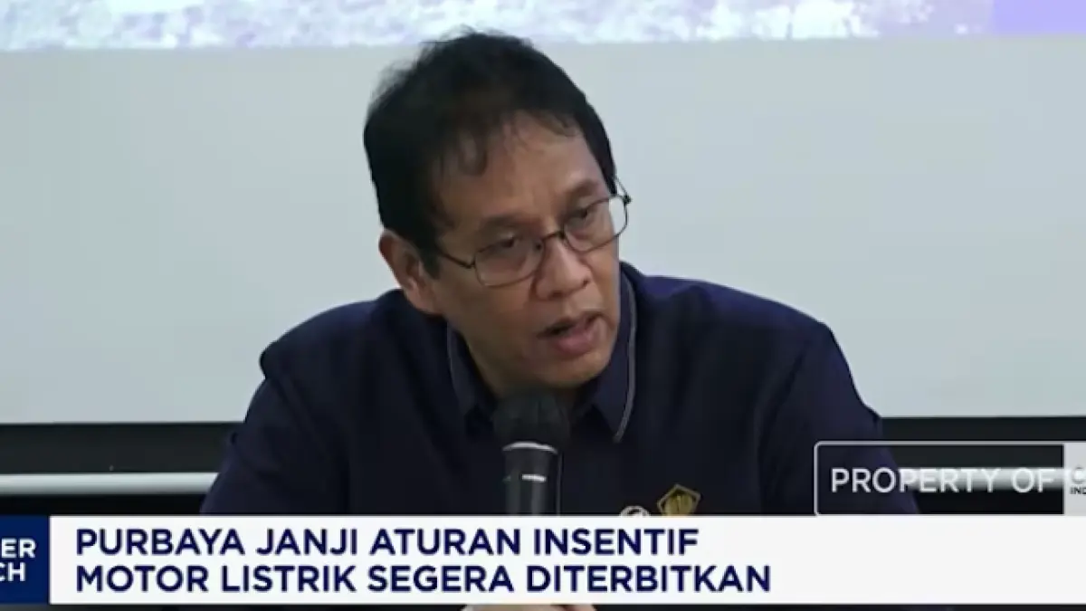 Menkeu Purbaya janji aturan insentif motor listrik Rp5 juta diterbitkan dalam waktu dekat. Target mulai berlaku September 2026, tunggu PMK terbit.