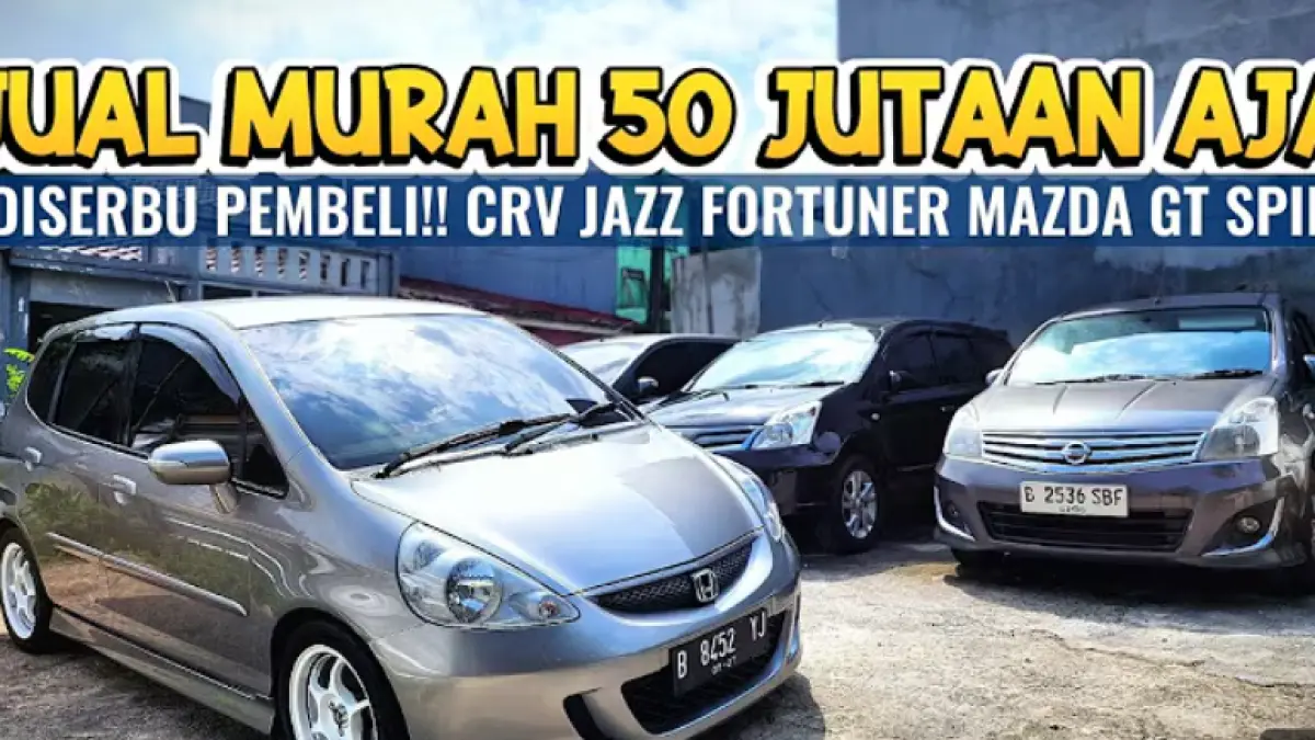 Mobil bekas Bekasi di Garasi DMR menawarkan Jazz, Livina, CR-V, Fortuner hingga Mazda 2 dengan harga mulai Rp57 jutaan.