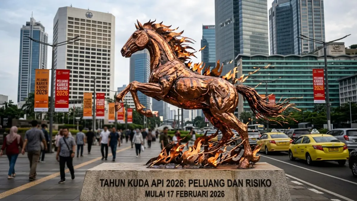7 Shio paling beruntung September 2026 diramal mendapat peluang rezeki, karier, keuangan, dan asmara. Shio Kuda berada di posisi pertama. (GEMINI AI)