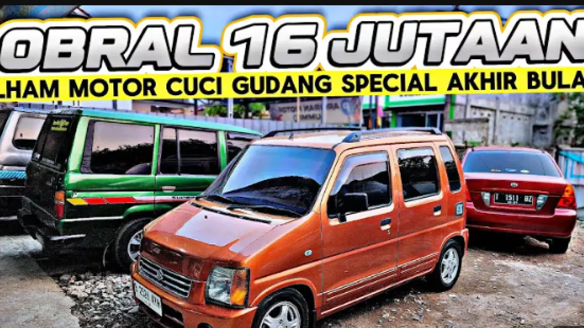 Ilham Motor 1 Bekasi sediakan puluhan pilihan mobil bekas murah siap pakai mulai Rp 17 juta, melayani pembelian tunai dan tukar tambah.