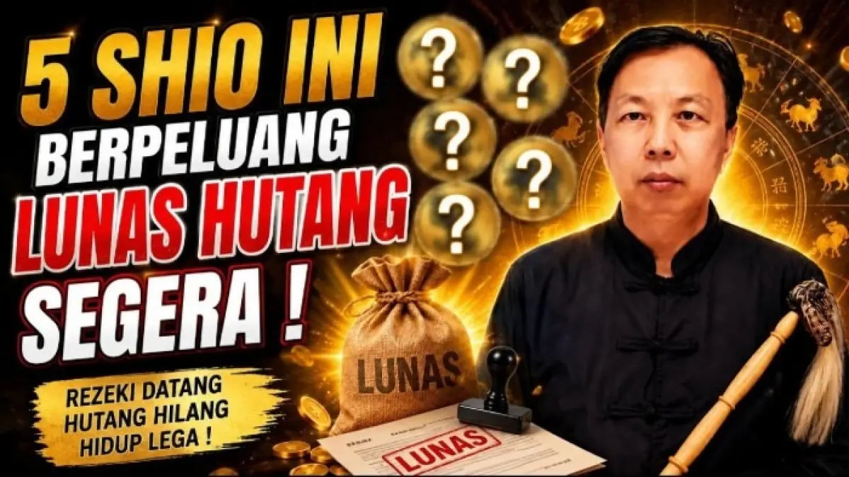 Lima shio disebut segera bisa melunasi utang menurut prediksi Master Ong, yakni Ayam, Naga, Kerbau, Tikus, dan Monyet.