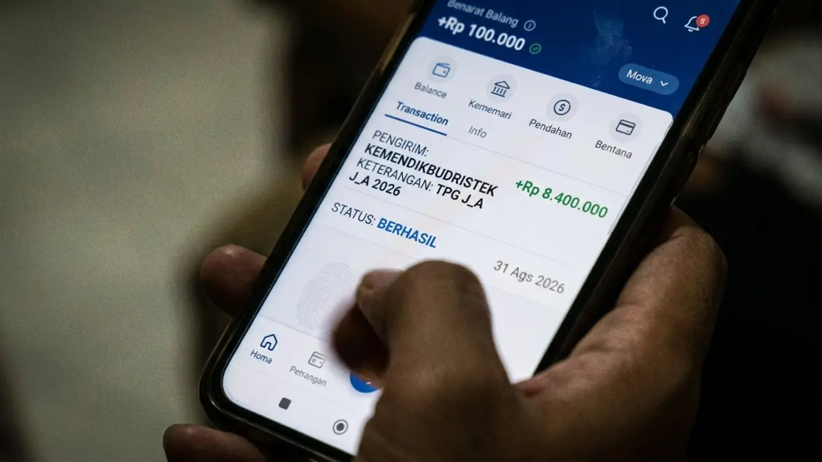 TPG Juli Agustus 2026 disebut cair hampir bersamaan pada 31 Agustus. Guru diminta segera mengecek Info GTK dan rekening penyaluran. (Gemini AI)