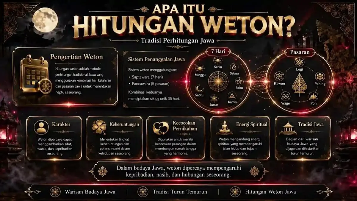 Weton Pahing dalam primbon Jawa dikaitkan dengan aura kuat dan sejumlah pantangan. Simak tiga larangan yang dibahas dalam video.(pinterest)
