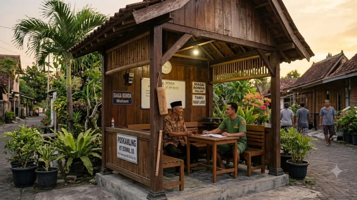 Fasilitas umum desa perlu dijaga agar tetap berfungsi. Simak cara merawat dan mengelolanya sesuai kebutuhan warga.(ILUSTRASI AI)