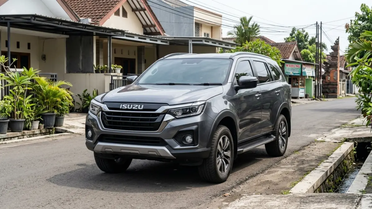 Isuzu Panther 2026 tampil lebih modern dengan kabin luas dan mesin diesel tangguh. Harganya diperkirakan Rp350 juta hingga Rp420 juta. (Gemini AI).