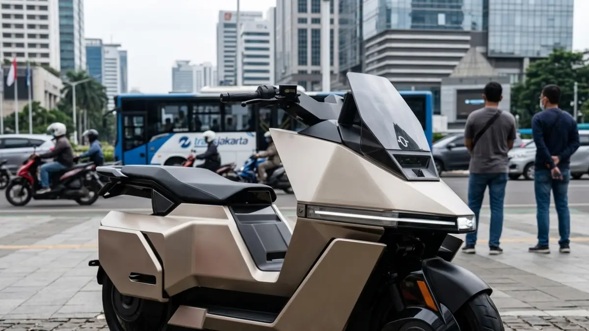 Omoway X Smart dibanderol Rp35,5 juta dengan tenaga 13 kW, torsi 320 Nm dan klaim jarak tempuh hingga 260 km. (Gemini AI)