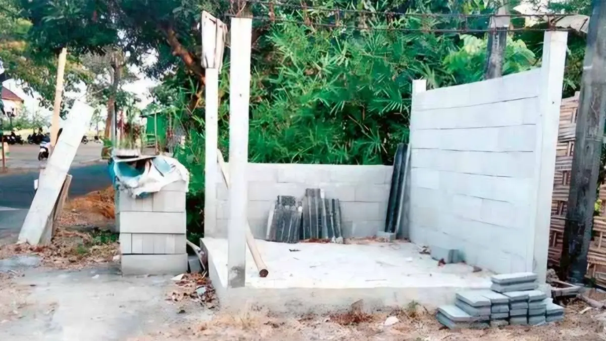 Poskamling di Desa Sukowidodo, Kecamatan Karangrejo yang minta dikembalikan seperti sedia kala.