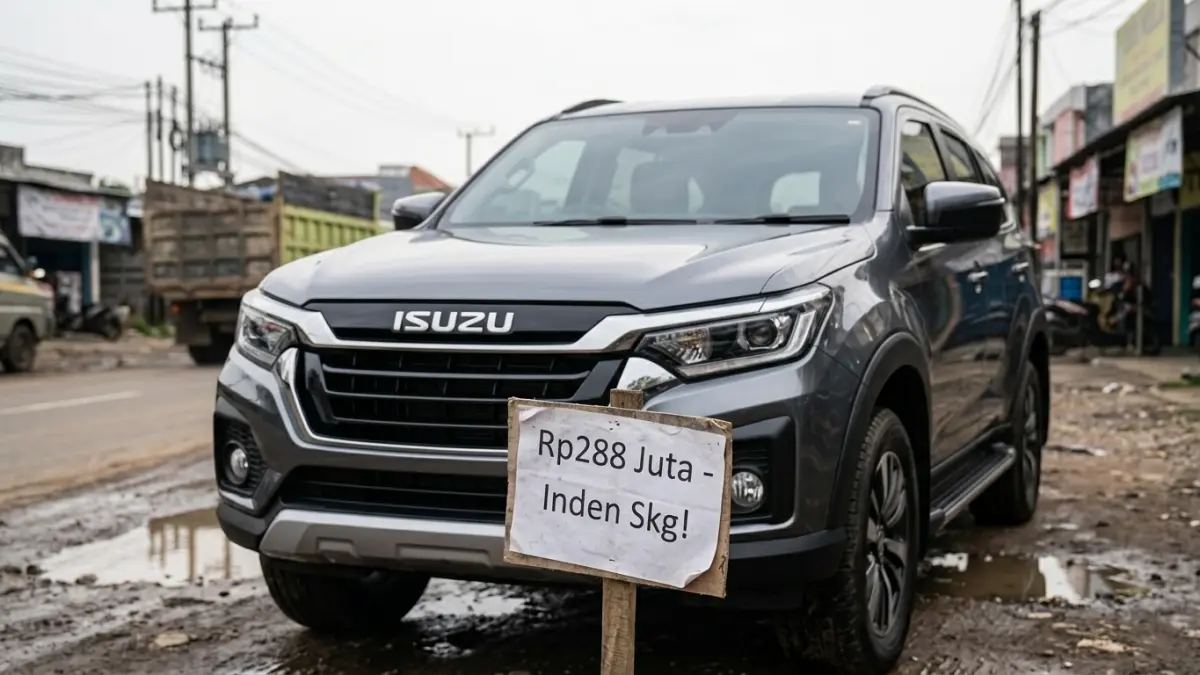 Isuzu Panther 2026 disebut hadir dengan mesin diesel 1,9 L, harga mulai Rp288 jutaan, dan konsumsi BBM yang diklaim 18-20 km/l. (Gemini AI)