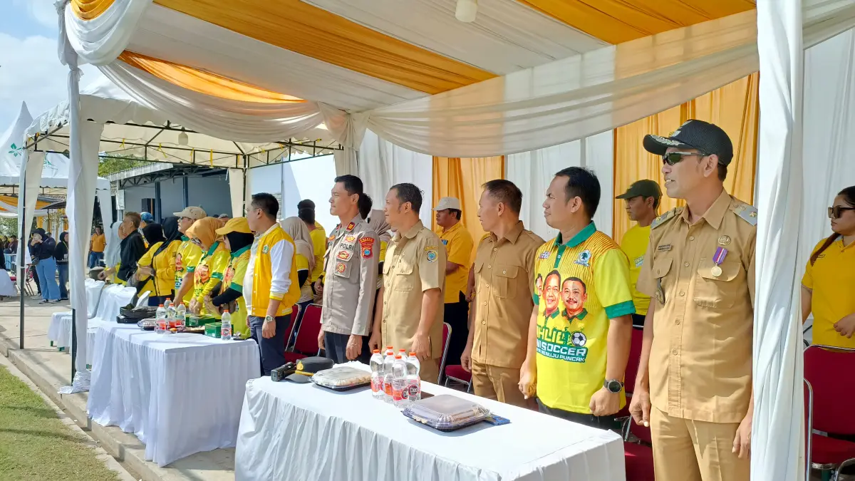 Pembukaan agenda Mini Soccer 