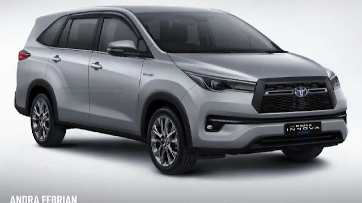 Toyota Kijang Innova Zenix 2025 Improvement mendapat head unit baru, in-car WiFi, RSE lebih canggih, kamera HD, dan kick sensor.(pinterest)