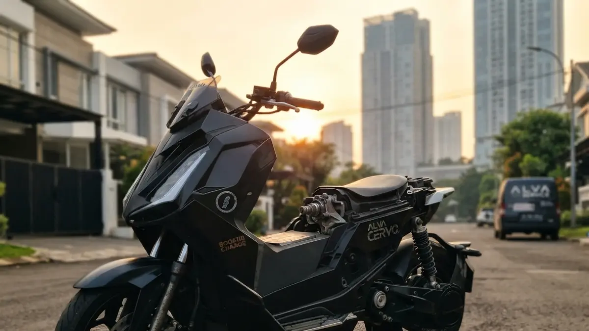 Alva Cervo dipakai lebih dari setahun dan 7.000 km. Pemilik mengulas tenaga, baterai, suspensi, charger hingga masalah komstir. (Gemini AI)