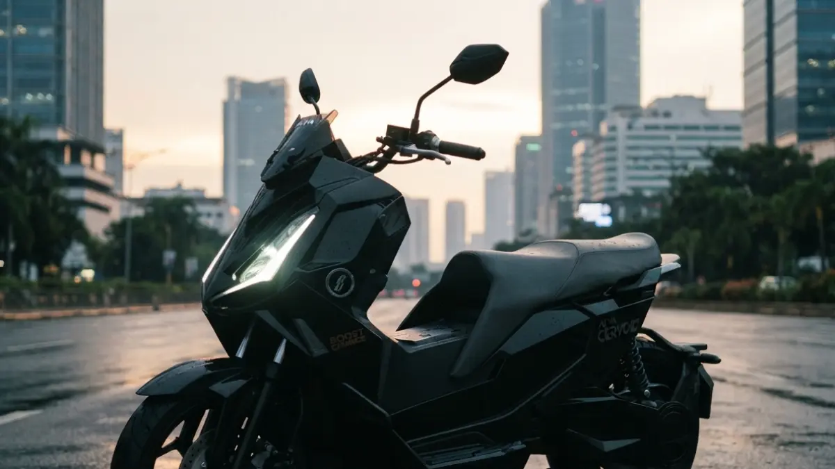 Alva Cervo menawarkan desain futuristis dan performa kencang, tetapi suspensi, handling, serta posisi kaki menjadi sejumlah catatan. (Gemini AI)