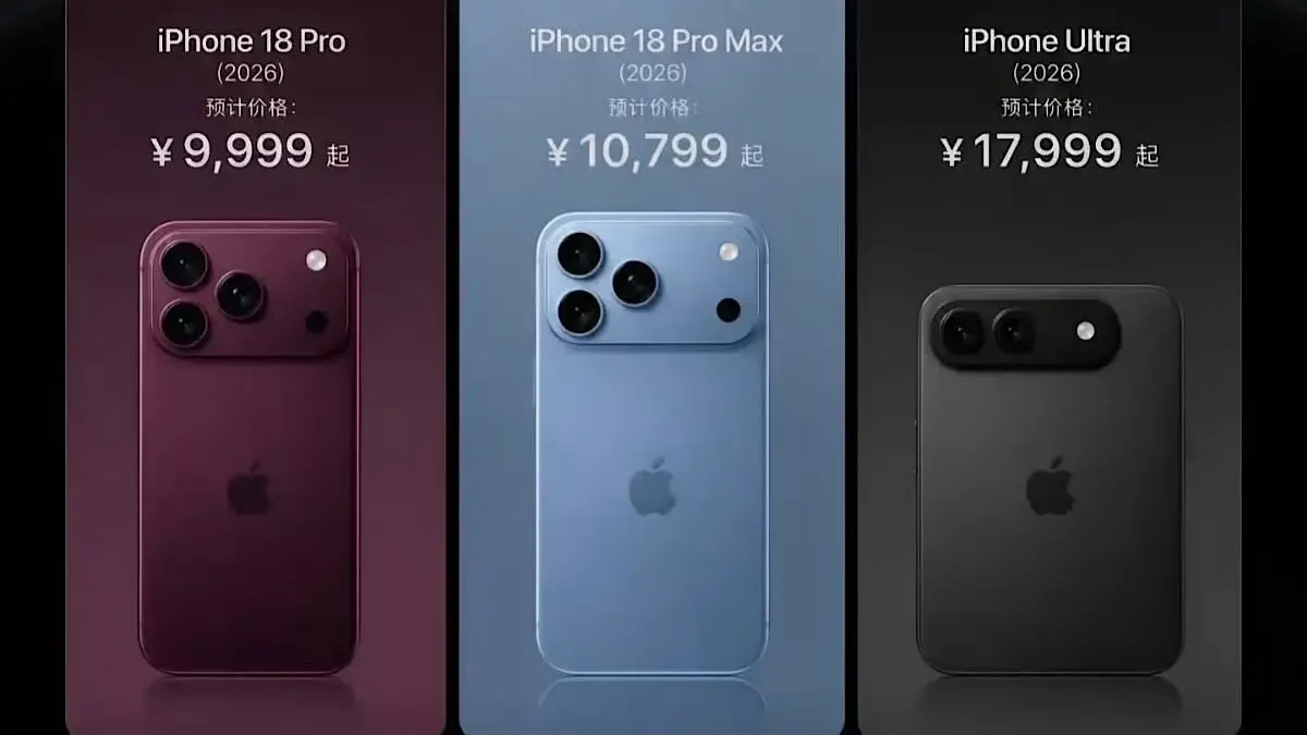 iPhone 18 disebut baru bisa dibeli pada 2027. Apple dikabarkan lebih dulu menyiapkan iPhone Ultra, 18 Pro, dan 18 Pro Max.(pinterest)