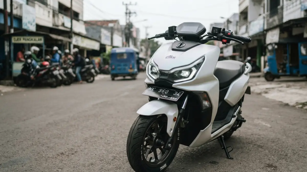 Alva Cervo dinilai punya tarikan kencang dan desain futuristis. Namun, suspensi keras dan handling menjadi sejumlah catatan dari pengalaman penggunaan. (Gemini AI)