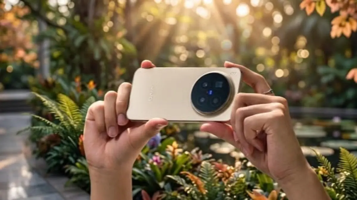 Vivo V70 hadir sebagai penyempurnaan V60 dengan frame metal, layar 1,5K, UFS 4.1 dan eSIM, tetapi beberapa kekurangan masih dipertahankan.(Pinterest)