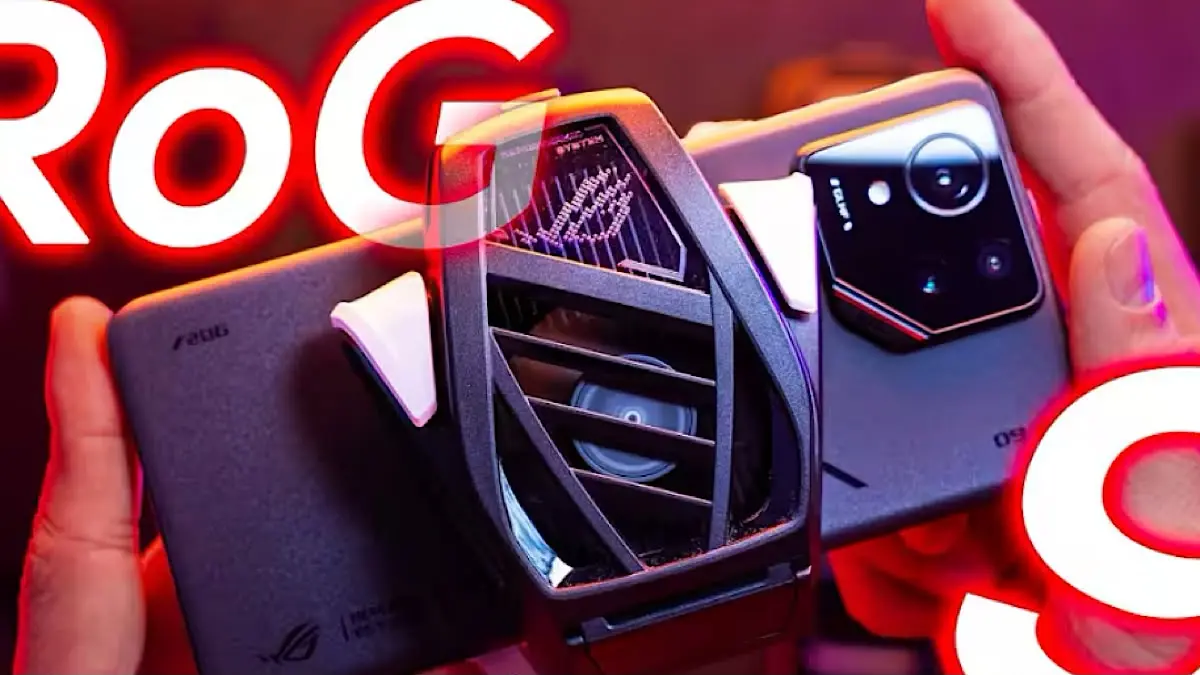 ROG Phone 9 Pro menawarkan fitur gaming unik seperti Air Trigger, Anime Vision, X Sense, layar 185Hz, dan Snapdragon 8 Elite.(pinterest)