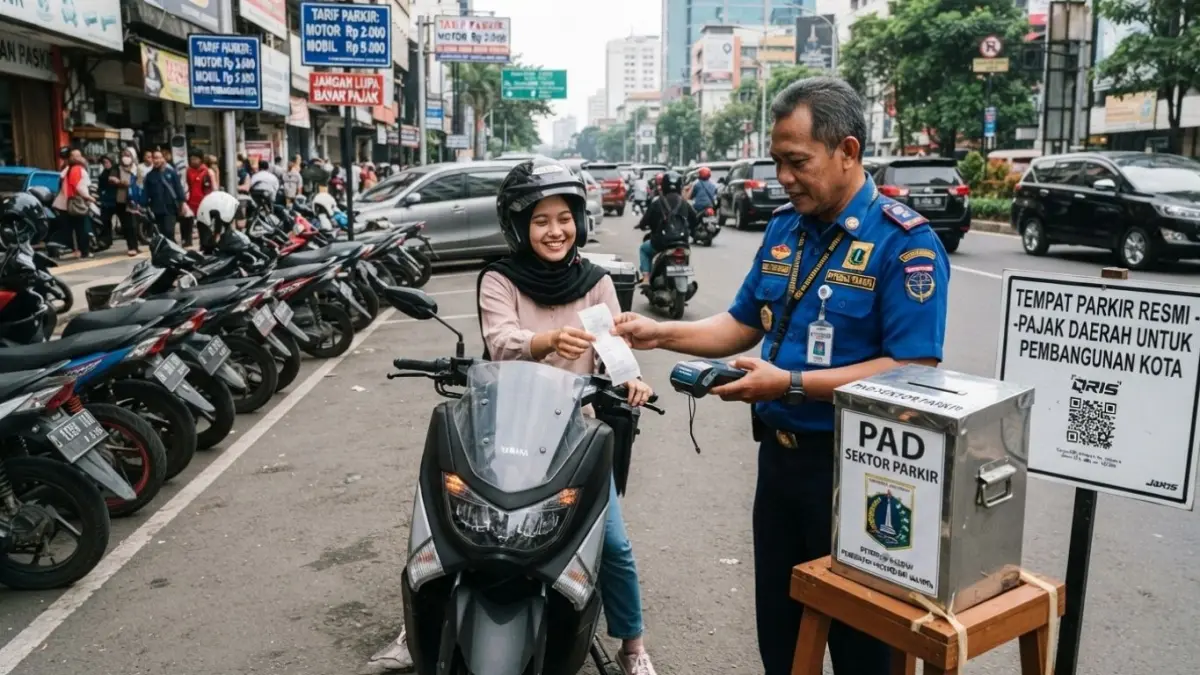 Potensi PAD daerah tak selalu langsung masuk kas. Ini alasan izin, regulasi, dan kerja sama penting sebelum pendapatan dipungut.(ILUSTRASI AI)