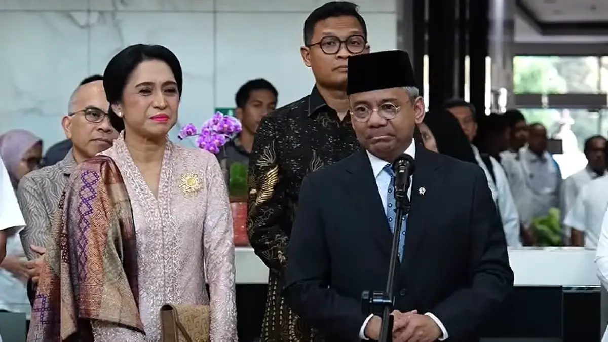 Suahasil Nazara resmi jadi Menkeu dan menegaskan defisit APBN tetap di bawah 3 persen serta menjaga kesehatan dan kredibilitas keuangan negara. (Youtube. com)