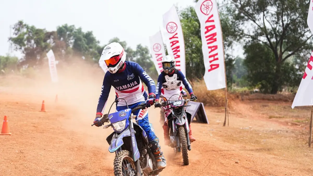 Yamaha Dirt Bike Experience chapter Skill Up. (Foto: Yamaha untuk Radar Tulungagung)