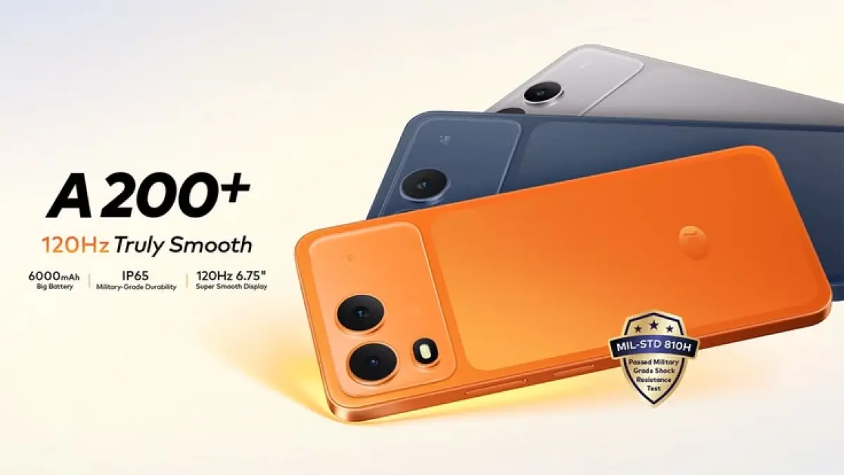 Itel A200 menjadi pilihan HP sejutaan 2026 dengan layar 120 Hz, baterai 5.000 mAh, dan bodi berstandar militer.(PINTEREST)