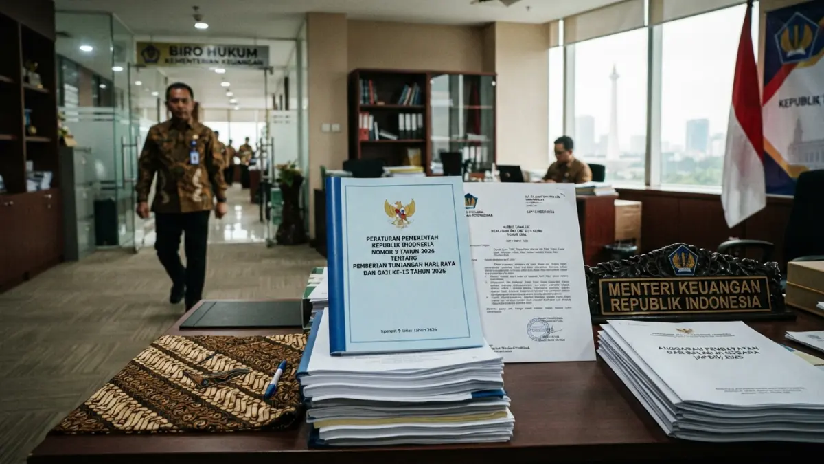 TPG THR 100 persen disebut tidak terdampak pergantian Menkeu karena dasarnya PP. Guru masih menunggu kepastian realisasi pada 2026. (Gemini AI)
