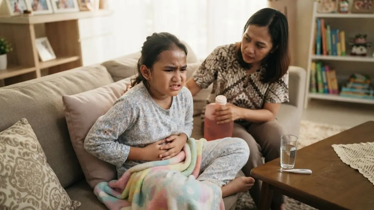 Penyebab diare dan sakit perut setelah makan beragam. Kenali makanan terkontaminasi, infeksi, dan faktor pencernaan lainnya.(ILUSTRASI AI)