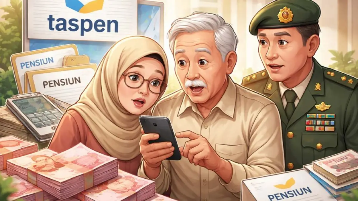 apel gaji pensiunan 2026 tahap pertama belum resmi dinyatakan cair. Simak penjelasan soal golongan, mekanisme dan dasar pembayaran (Pinterest).