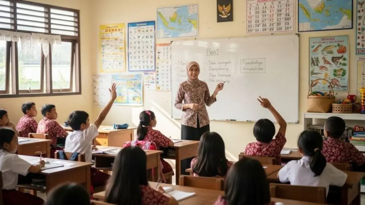PPG Calon Guru 2026 mendapat bantuan biaya pendidikan Rp17 juta untuk dua semester. Simak ketentuan biaya yang ditanggung pemerintah (Pinterest).