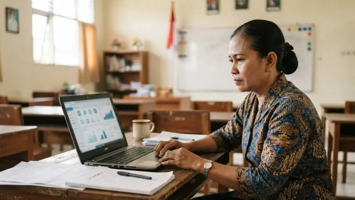 PPG Kemenag 2026 segera dibuka? Simak cara cek kelayakan, status validasi, hingga tahapan pendaftaran melalui EMIS GTK. (Ilustrasi Gemini AI)